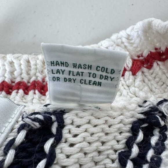 Vintage Design Options Knit Ugly Sweater Vest Small Baseball Players - Picture 6 of 10